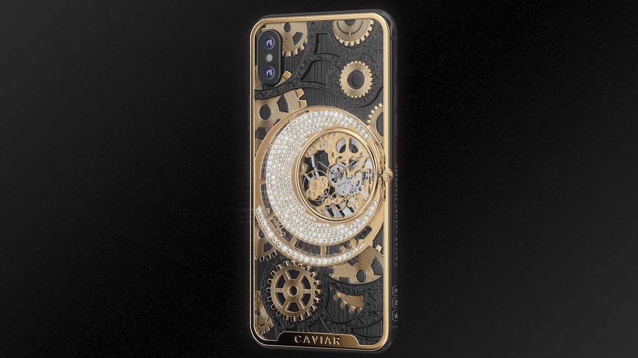 Dudak uçuklatan fiyatıyla özel tasarım Caviar iPhone Xs serisi!