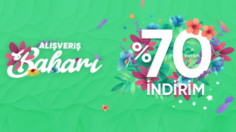 Alışveriş Baharı yüzde 70’e varan indirimlerle başladı!