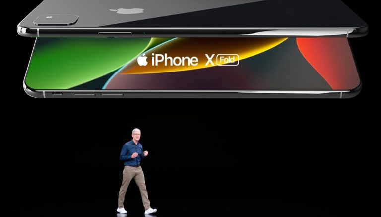 Katlanabilir iPhone için heyecan verici konsept!