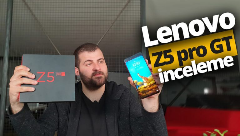 Tasarımı kadar iyi mi? Lenovo Z5 Pro GT inceleme