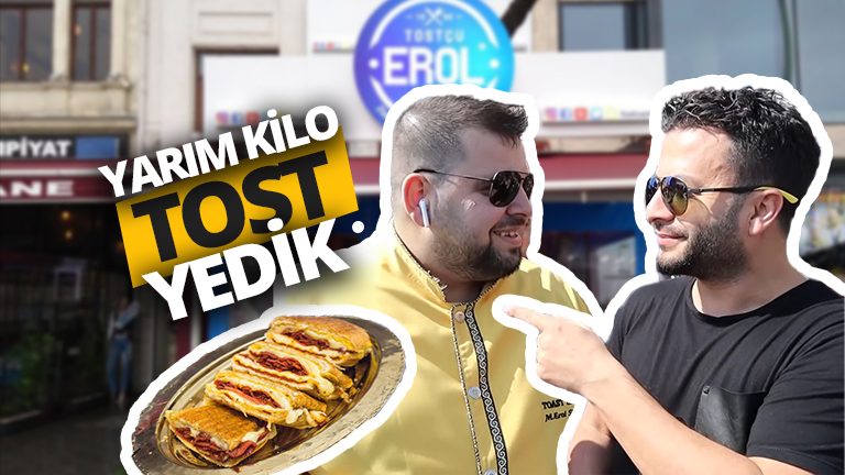 Takipçimize yarım kilo tost ısmarladık! (Video)