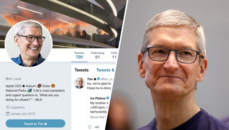 Tim Cook’un Twitter hesabında komik değişiklik!