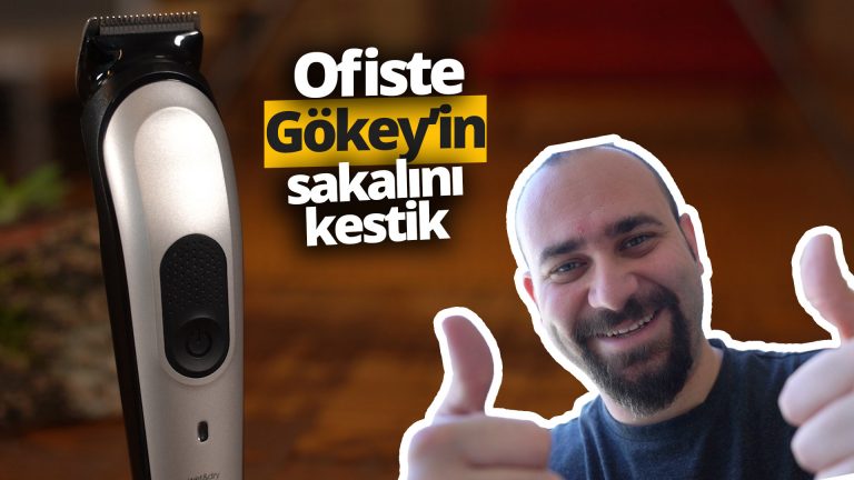 Gökey’i Braun MGK 7020 ile tıraş ettik! (Video)