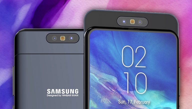 Galaxy A90 için heyecan verici konsept tasarım!