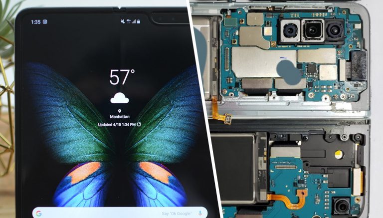 Galaxy Fold parçalarına ayrıldı!