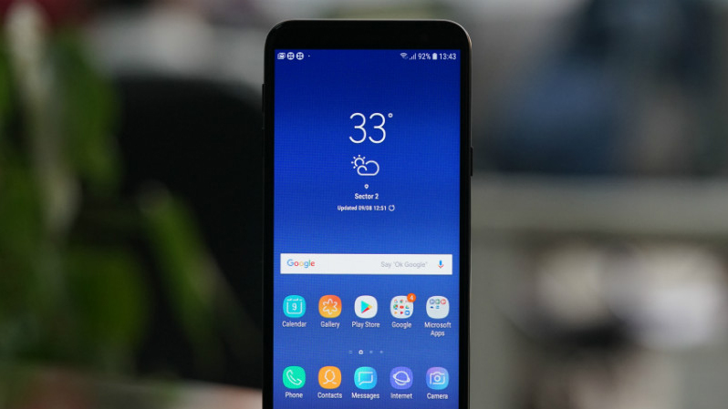 galaxy j6 android pie