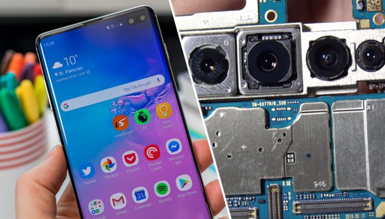 Galaxy S10 5G parçalarına ayrıldı! İşte donanımı!