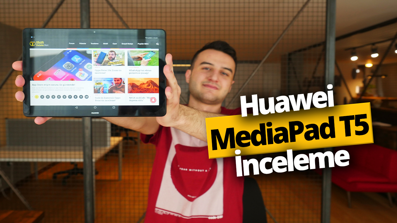 Huawei MediaPad T5 inceleme!