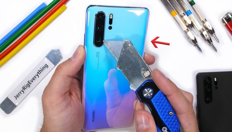 Huawei P30 Pro dayanıklılık testinde!