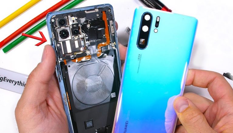 Huawei P30 Pro parçalarına ayrıldı!