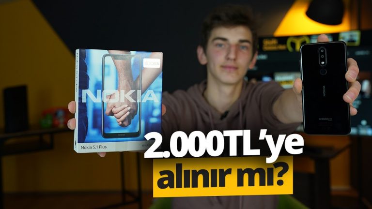 2.000 TL’ye alınır mı? – Nokia 5.1 Plus inceleme!
