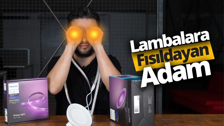 Lambalara fısıldayan adam! Philips Hue denedik!