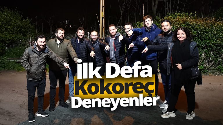 SDN ekibi olarak kokoreç yemeye gittik! (Video)