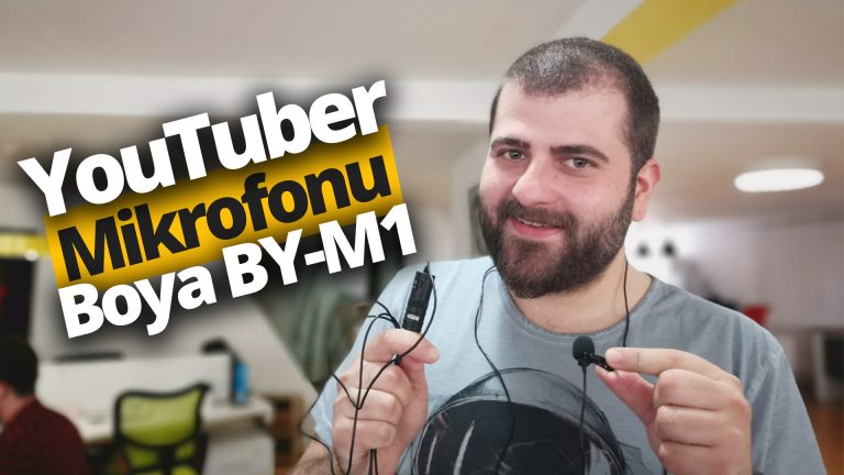 Uygun fiyatlı YouTuber mikrofonu Boya M1 inceleme
