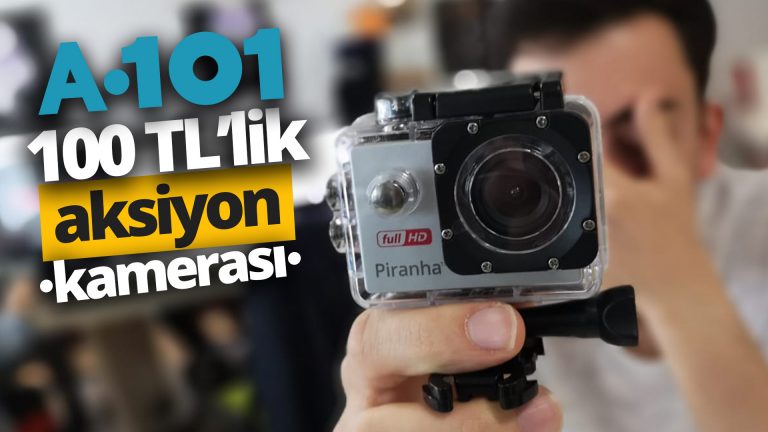 100 lira değerinde aksiyon kamerası inceleme