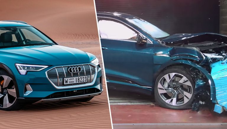 Elektrikli Audi e-tron, Euro NCAP’ten tam not aldı!