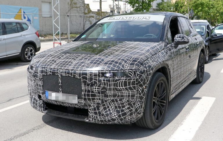 Elektrikli SUV modeli BMW iNext görüntülendi