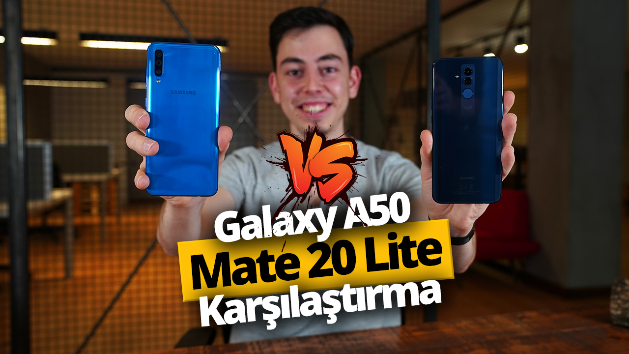 Galaxy A50 ve Mate 20 lite karşılaştırma