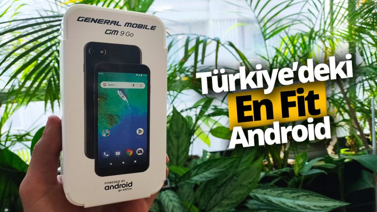 General Mobile GM 9 GO kutusundan çıkıyor