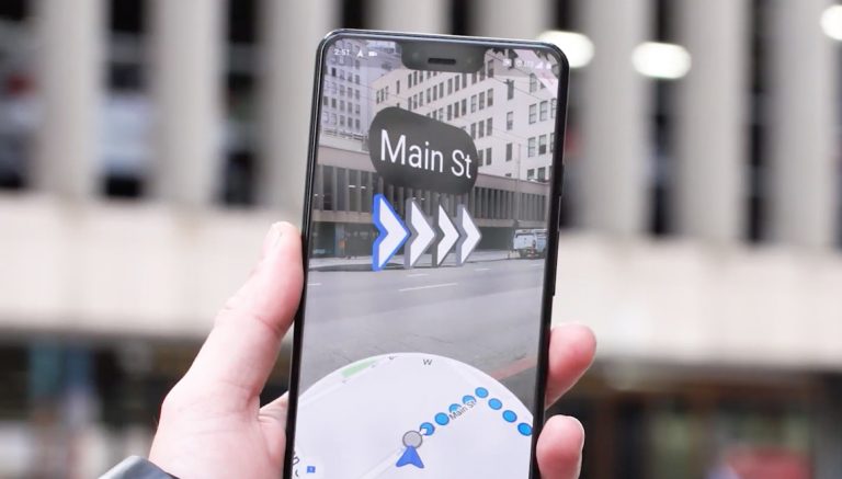 Google Maps AR çıktı! İşte destekleyen telefonlar!
