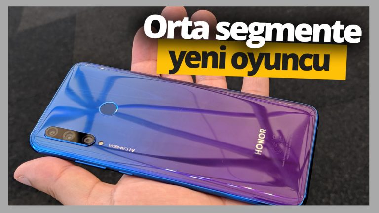 Uygun fiyatlı Honor 20 Lite ön inceleme!