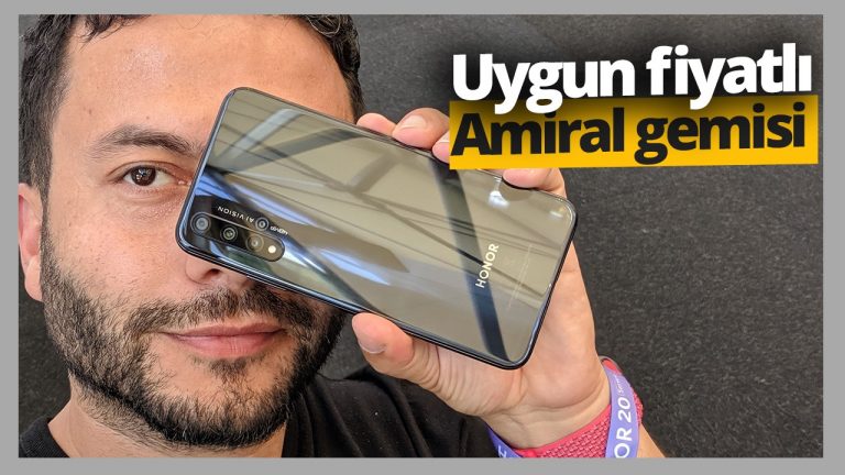 Uygun fiyatlı amiral gemisi Honor 20 ön inceleme!