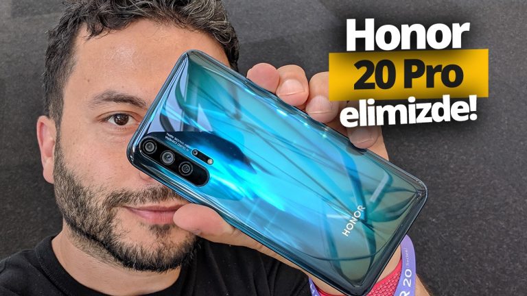 DxOMark canavarı Honor 20 Pro ön inceleme!