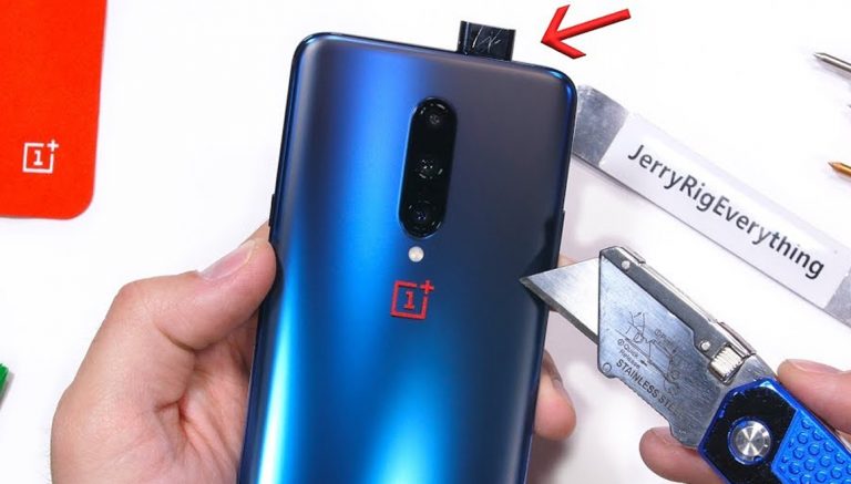 Açılır kameralı OnePlus 7 Pro dayanıklılık testinde!