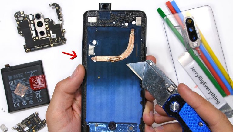 OnePlus 7 Pro parçalarına ayrıldı!