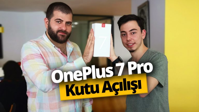 Türkiye’de ilk! OnePlus 7 Pro kutusundan çıkıyor