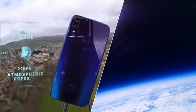 Redmi Note 7, 35 bin metreye çıktı! İşte fotoğraflar!