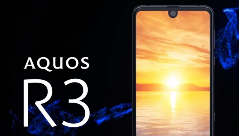 Çift çentikli telefon: Sharp Aquos R3 tanıtıldı!