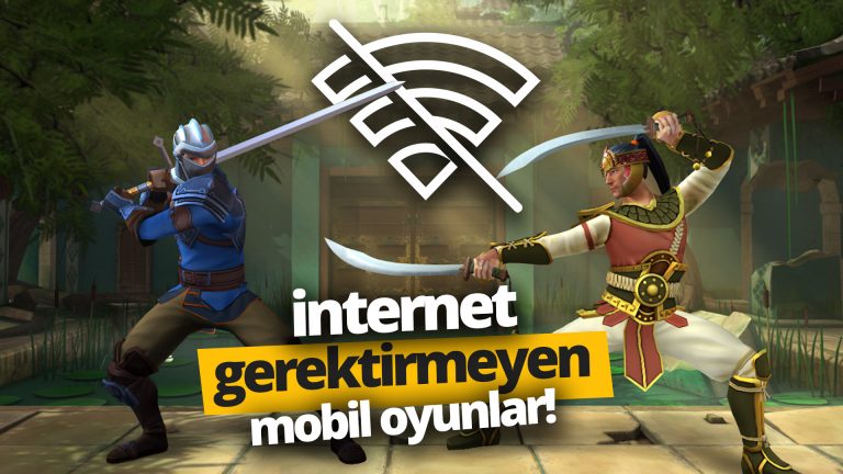 İnternetsiz oynayabileceğiniz mobil oyunlar! (Video)