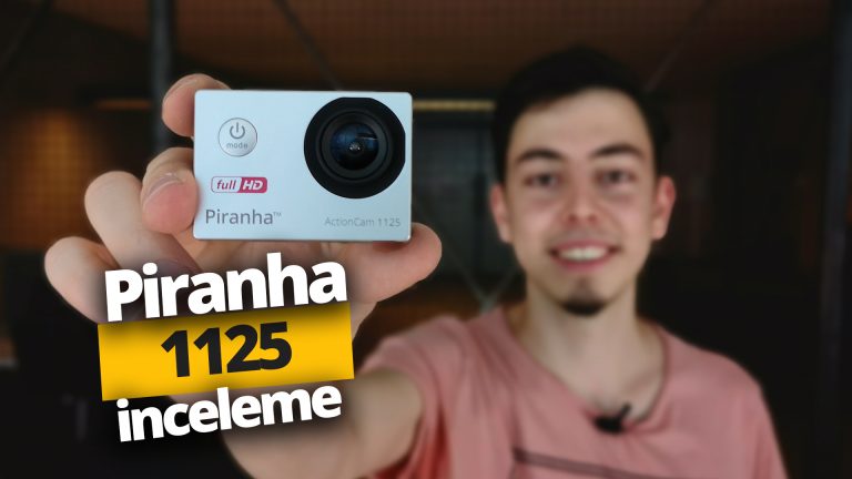 99 TL’ye satılan Piranha 1125 aksiyon kamerası inceleme!