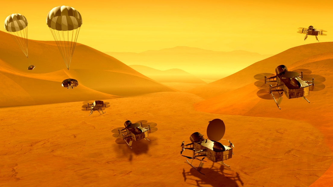 NASA Dragonfly misyonu ile Titan’da drone uçuracak!