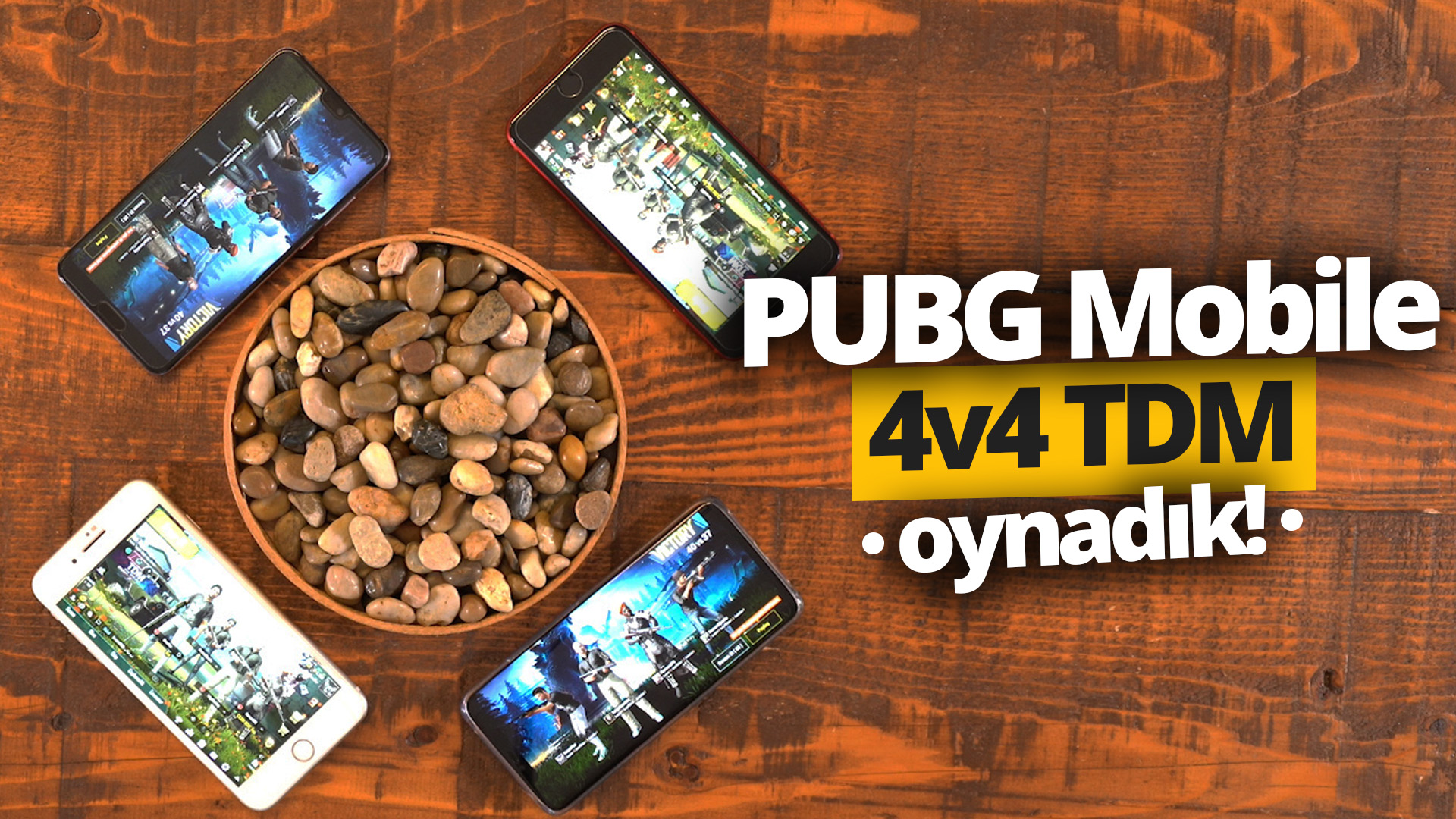 PUBG Mobile 4v4 TDM modu oynadık! (Video)