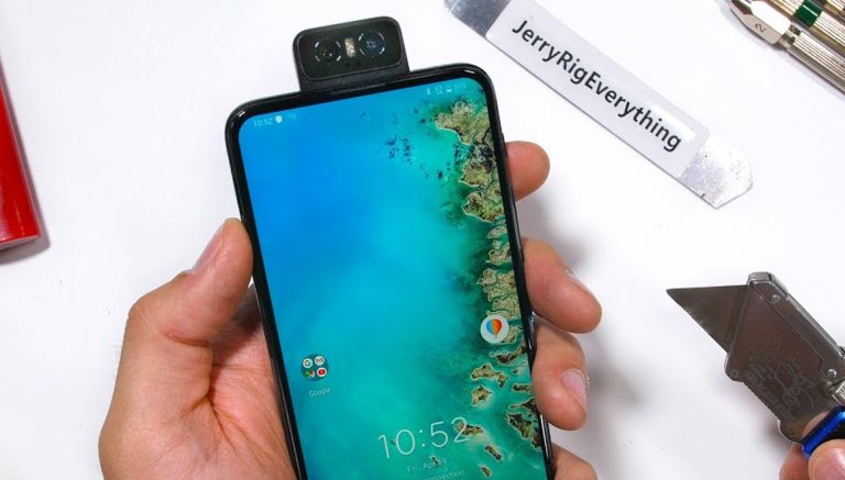 Dönen kameralı Zenfone 6 dayanıklılık testinde!