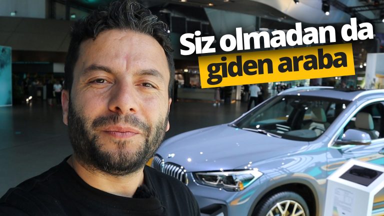 bmw sürücüsüz otomobil