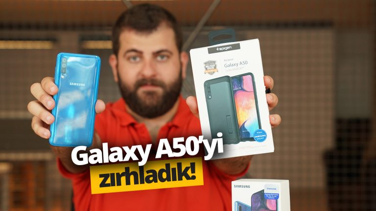 Galaxy A50’yi Spigen ile Zırhladık