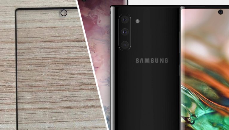 Galaxy Note 10’un ekran koruyucusu ortaya çıktı!