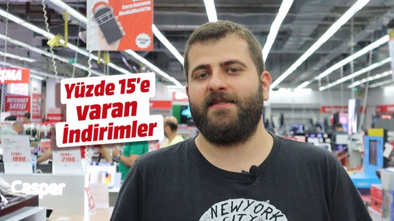 Yüzde 15’e varan indirimler başladı (Video)