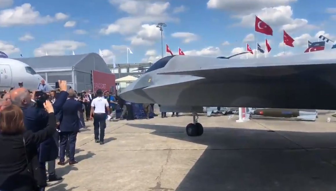 Milli Muharip Uçak TF-X, Paris Airshow'da tanıtıldı!