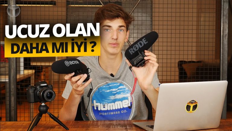 2.200 liralık Rode vs 700 liralık Boya! (Video)