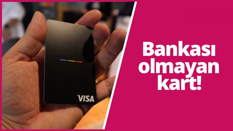 Tasarımı farklı bankasız kart Türkiye’de
