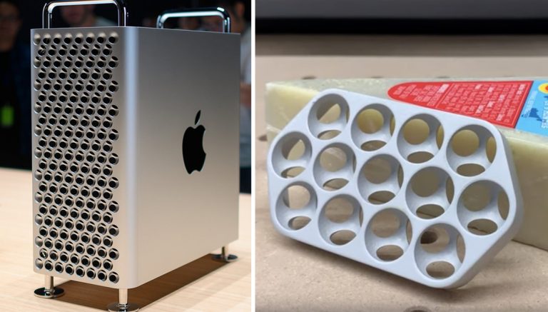 Yeni Mac Pro ile peynir rendeleme testi yapıldı!