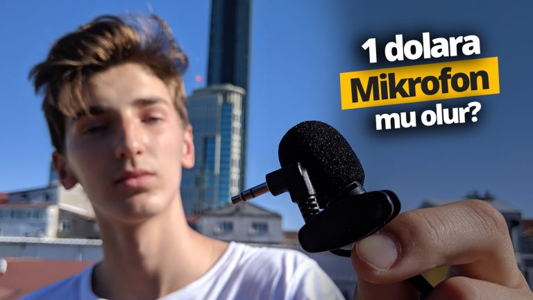 1 dolara yaka mikrofonu aldık, inceledik