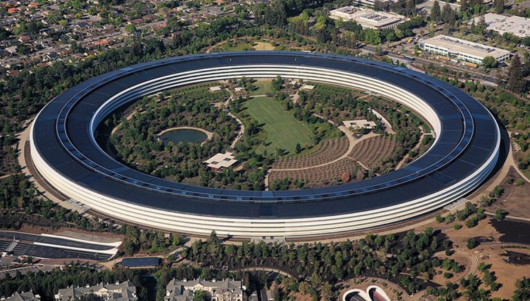 Apple Park dünyada altıncı sıraya yerleşti!