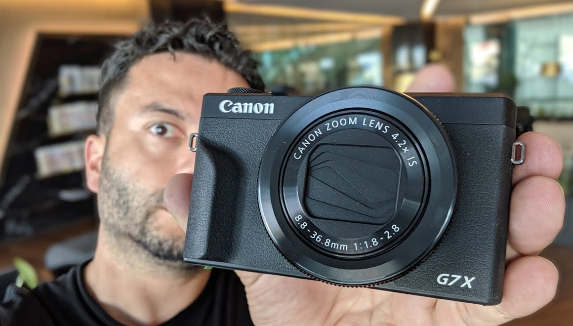 Canon PowerShot G7X Mark 3 kutu açılışı