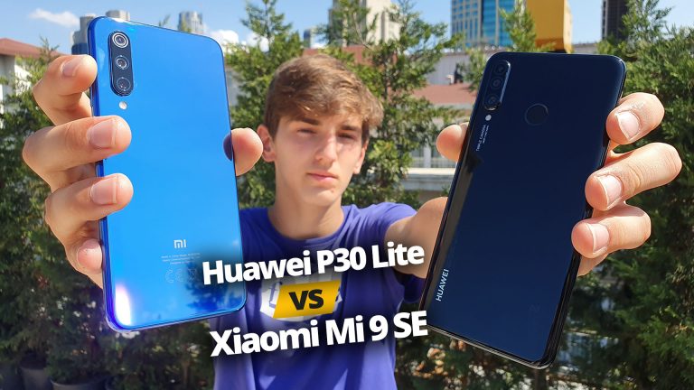 Huawei P30 Lite ve Xiaomi Mi 9 SE karşılaştırma