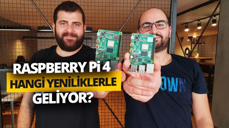 Raspberry Pi 4 inceleme – Kredi kartı gibi bilgisayar!